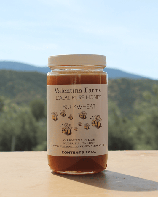 Valentina Vineyards Local Pure Honey 12 oz