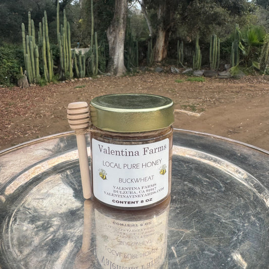 Valentina Vineyards Local Pure Honey 8 oz